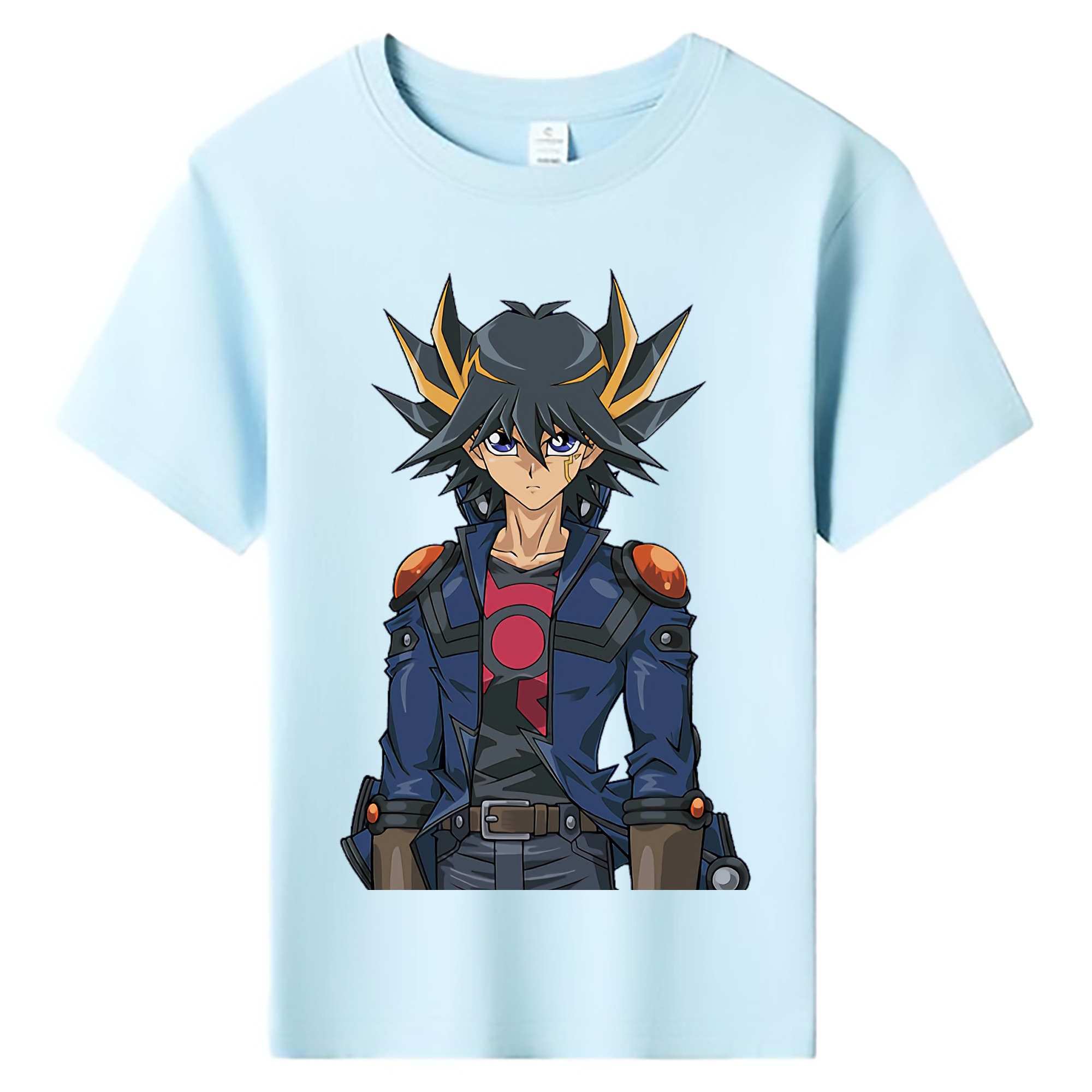 （画像用） 遊☆戯☆王 Yu-Gi-Oh! 綿100％キッズTシャツ（フロントプリント）